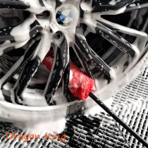 Car wheel brush in-depth cleaning imitation wool wheel cleaning rod inner side cleaning artifact durable durable