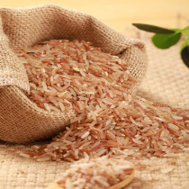 Guangxi Bama red fragrant rice new rice red brown rice red glutinous rice soft red rice red rice pregnant women grains 500 grams