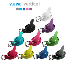 V DIVE Wei belt man diving weight belt free diving counterweight belt steel buckle rubber 10 colors optional