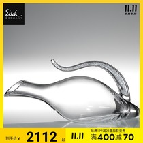 German Eisch Crystal Diamond handmade wine decanter anti-drip luxury crystal wine dispenser gift box