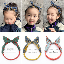 Childrens hair band Womens hair tie Summer headband Girls bow headdress Baby forehead headband headband Princess hair ornament