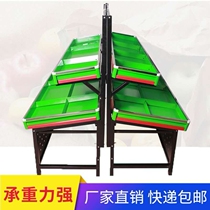 Small food supermarket display cabinet multifunctional steel wood box shelf fruit shop bulk fruit shelf commercial bulk cargo