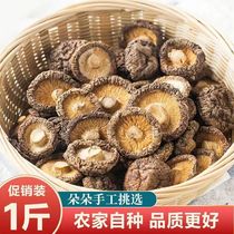 2023 New Goods Farmhouse Day Sunburn Grade Small Shiitake Mushrooms Dry Goods 500g Mushrooms Money Mushrooms Pearl Mushrooms Mushrooms Winter Mushrooms