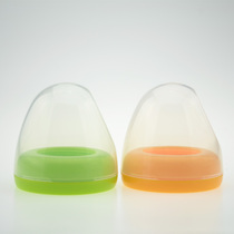 Special fit Beloved wide calibre bottle of bottle in cover PP dust cover with lid in lid set yellow green