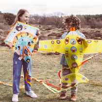 French Djeco designer Kite childrens toy breeze easy to fly parent-child outdoor Phoenix plane kite
