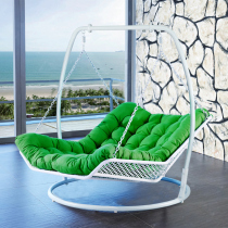 Flying rattan rocking chair Recliner Double hammock hanging basket Rocking chair Woven rattan chair Outdoor swing hanging chair Balcony Adult hanging tide