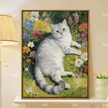 数字油画diy油彩画猫咪-数字油画diy油彩画猫咪促销价格、数字油画diy