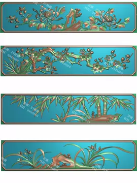 梅兰竹菊竖版图-梅兰竹菊竖版图促销价格、梅兰竹菊竖版图品牌- 淘宝
