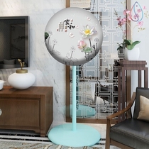 Fan cover dust cover Chinese round floor standing beautiful all-inclusive cover fabric household vertical electric fan cover towel