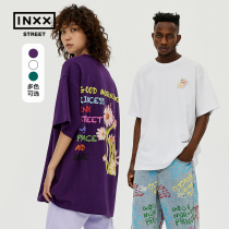 (inxstreet) Star same style Walk the summer new relaxed leisure stereo embroidery short sleeve T-shirt