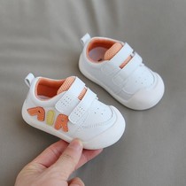 British Next Road baby toddler shoes 0-3 year old spring and autumn single shoes baby shoes soft bottom white shoes