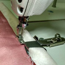 Flat car pull tube edging device Automatic industrial sewing machine edging device Curtain fabric special bedding fabric edging