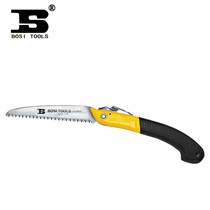 Hong Kong Persian garden tools plastic handle manganese steel folding saw 7 inch gardening carpentry household hand waist saw