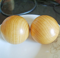 Handball Fitness Ball Aged Date Peach Wood Handball Sorbet Sandalwood Keyboard Children Students Sports Wood Solid