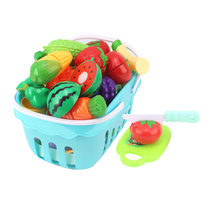 Chopper Toys Children Cut Fruit Vegetable Magnet Knife ins Kitchen Chopper Wood Baby Velcro