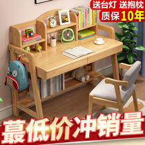 Childrens book table with bookshelves