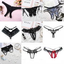 Female Spice Pants Extremely Seductive to open crotch Undressing Character Pants Day Tying straps Couples beds Fire Hot Sexy T-pants