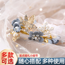 Bridesmaid Wrist Flower Wedding Hand Flower Wedding Jewelry Wedding Gift Korean-style Mori Bride Wristlet Flower Sisters Group Hand Ring