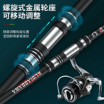 Library Fishing Dawa Sea Rod Sea Pole Throw Rod Suit Sea Fishing Rod Rod Complete Ultra-hard Far Throw Single Rod Bare Rod