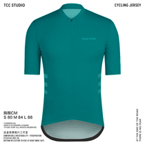 TOSO STEP sea green short sleeve riding suit for men and women breathable manmade blouses bike mountain bike gear