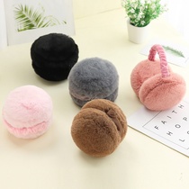 Female winter Korean version of cute students thickened folding ear warmers male tide childrens ear cover ear protection
