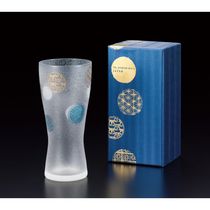 Japan imports Adrian Round Ice Crystal Shining Frosted Glass Beer Cup