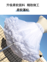 Short skirt holds lace lolita daily Lolita clouds dress puffy skirt short jk boneless small 36cm violence