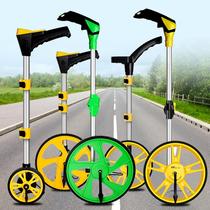 Electronic roller measuring meter ruler wheel type outdoor distance measuring wheel tool road length closing square wheel metering household
