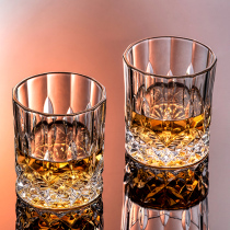 Whiskey wine glass home wine set European crystal glass creative ins Wind beer cup bar wine set