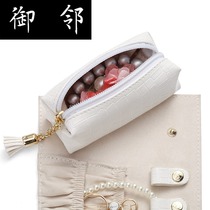  Travel princess European style Korean jewelry earrings storage box Portable jewelry box Jewelry bag