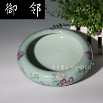 Jingdezhen porcelain pen wash fashion beautiful porcelain fruit plate pen wash beautiful ceramic porcelain pen wash