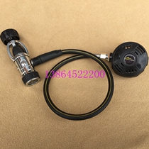 Diving pressure reducing valve diving respirator set deep diving first stage diving second head diving breathing regulator