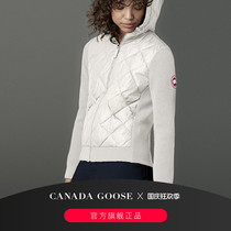 CANADA GOOSE CANADA GOOSE HyBridge quilted knitted hoodie 6800L