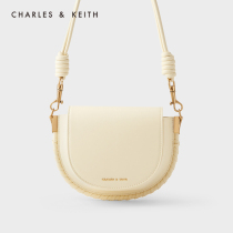 CHARLES & KEITH womens bag CK2-80151035 twist rope underarm bag saddle bag