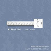 New products Sales Carved Horizon construction pu Decorative Lines Non Gypsum Line