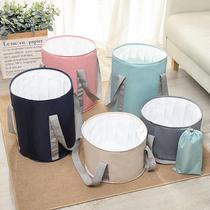 Folding bucket folding portable portable foldable pelvis foot bathbasin student dorm washing manufacturer