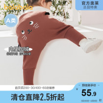 Bala Bala Baby Pants Girl Autumn Style Clear Cabin Discount Boy Long Pants Girl Pants Girl Casual Pants Outside to wear foreign air cute