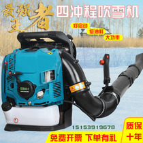 Backloaded gasoline hair dryer greenhouse factory snow blower leaf wind extinguisher landscaping road construction