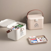 Extra large medicine box storage box large-capacity medicine box household household loading large and small portable medicine box emergency medical box