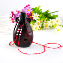 Famous musical instruments six-hole ocarina six-hole ocarina six-hole ocarina alto G-key ceramic crafts