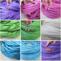 New hanging basket repair material woven rope rattan weaving material woven blue plastic rattan weaving