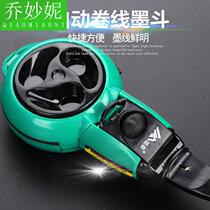 Ink bucket automatic scribing machine woodworking Carpenter special ink cartridge line bucket bullet line ink bucket woodworking tool wooden bucket