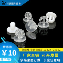 (production) anchor-shaped carnail LED plastic carnail aluminium base plate buckle patch buckle 3MM-6MM