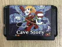 Action Adventure]Sega MDsega Black Card 16-bit game Cave Story Adventure Archive cave story