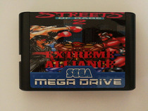 Double fighting class] new version of Sega Sega MD16 black card angry Iron Fist 2 extreme version