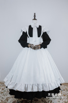 (Black Cat Manor)Original British traditional maid dress-No 4 maid dress(size customization)