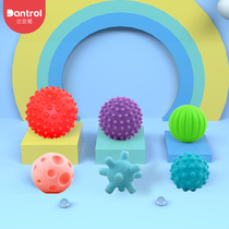 Baby Toy Caressing Ball Massage Touch Sensation Touch Sensation Hands Grip Ball Baby Puzzle Early Teach Grasping Training Soft Glue