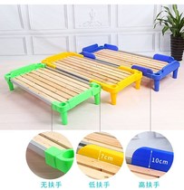 Kindergarten childrens bed Small dining table Afternoon nursery class primary school students nap bed bunk bed Iron bed High and low bed