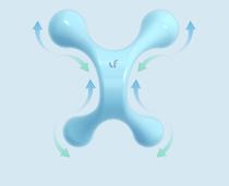 Lefan Xiaomon claw massager head cervical spine body meridian massage acupoint massage small manual hand