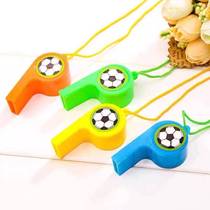 New plastic whistle fueling whistle referee lanyard competition games childrens toys survival cartoon